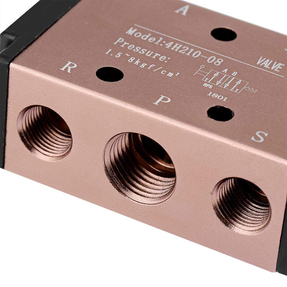 Valvola Di Fondo, Pedale Aria 5/2 1/4 Di Pollice Per Cilindro 4F210G - Foto 13