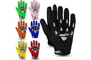 SAGA SPORTS Youth Motocross Gloves – Pro-Grade Protection for Dirt Bike & BMX Riders | High-Performance Gear for Boys & Girls | Built for Future Champions