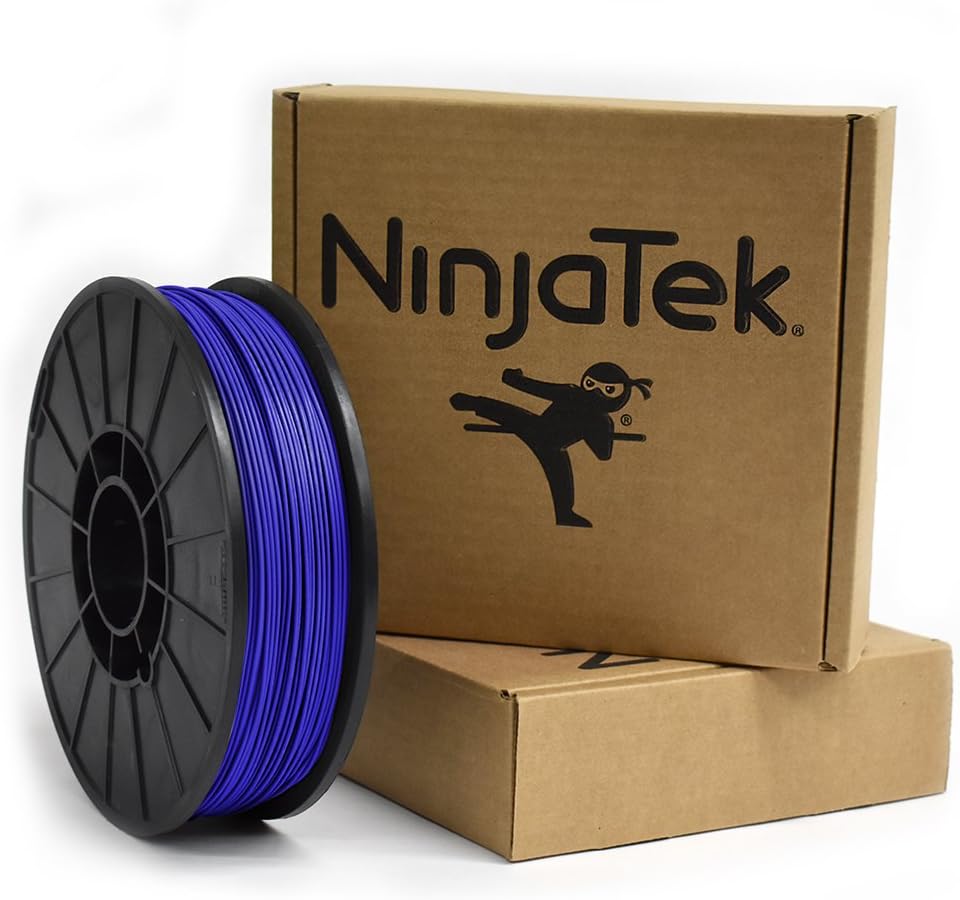 NinjaTek3DCH0217510 3DCH02117510 Cheetah TPU Filament, 1.75mm, TPE, 1kg, Sapphire (Blue) (Pack of 1)