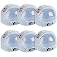 Tigerdoe Astronaut Helmet - Space Helmet Party - Astronaut Helmet Kids - Nasa Birthday Party White - 6 Pack