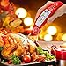 Instant Read Meat Thermometer-Super Fast Accurate Digital Cooking Thermometer by DIMESHY,Barbecue thermometer for kitchen Cooking, Grill smoker, Baking, Milk