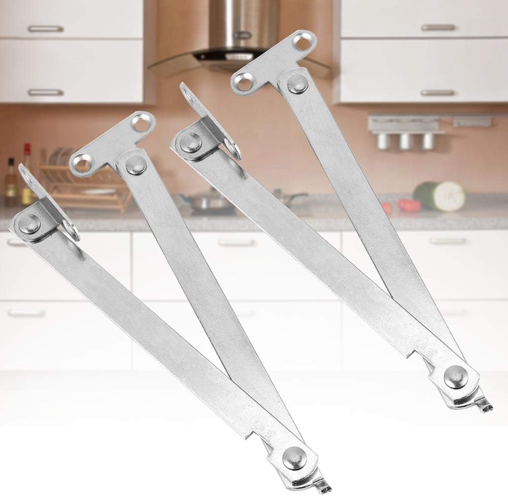 10pcs Cabinet Cupboard Door Folding Hinge Soft Lift Up Strut Lid Flap Hold Stay Support Damper Hinge - Image 5