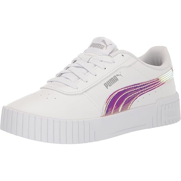 Amazon.com | PUMA Kids Girls Mayze LTH Perforated Logo