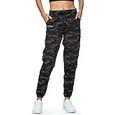 Haowind Joggers for Women with Pockets Elastic Waist Workout Sport Gym Pants Comfy Lounge Yoga Running Pants