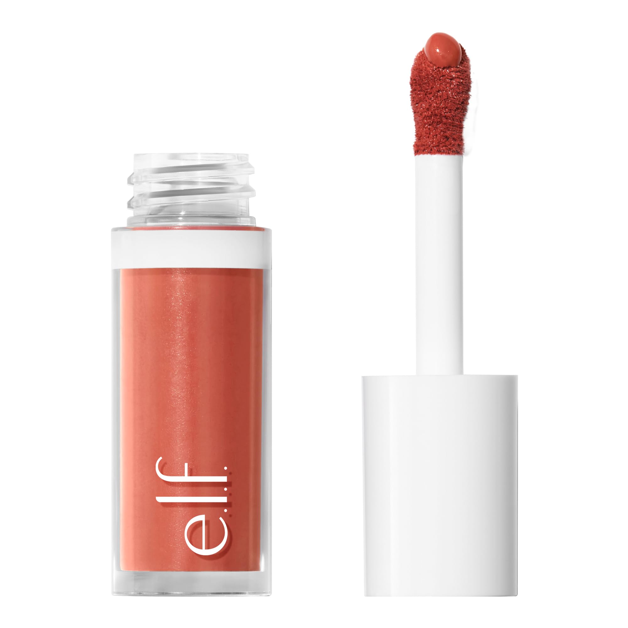 Photo 1 of e.l.f. Camo Liquid Blush, Long-lasting Liquid Blush For High-pigment Color, Creates A Soft, Dewy Finish, Vegan & Cruelty-free, Copper Etiquette