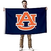 Auburn Tigers College Sports Printed Flag - NCAA Licensed - Nylon - School Banner (Blue) (3' x 5')