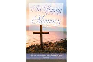 WARNER PRESS Worship Bulletin - Funeral - In Loving Memory - 8.5" x 11" Letter-sized Bulletin - KJV Scripture - Package of 100