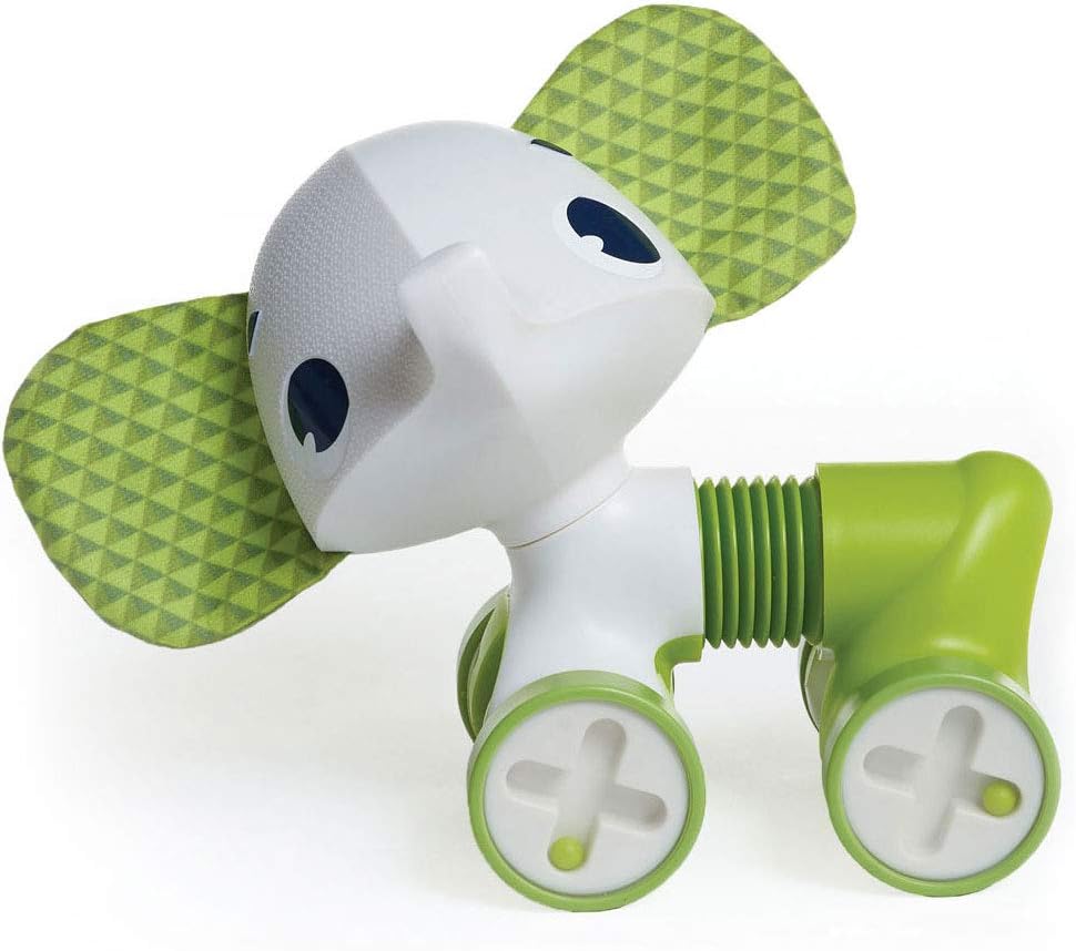 Tiny Love Samuel Elephant, Rolling Toy, 0M +, Green