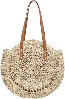 round beach bag