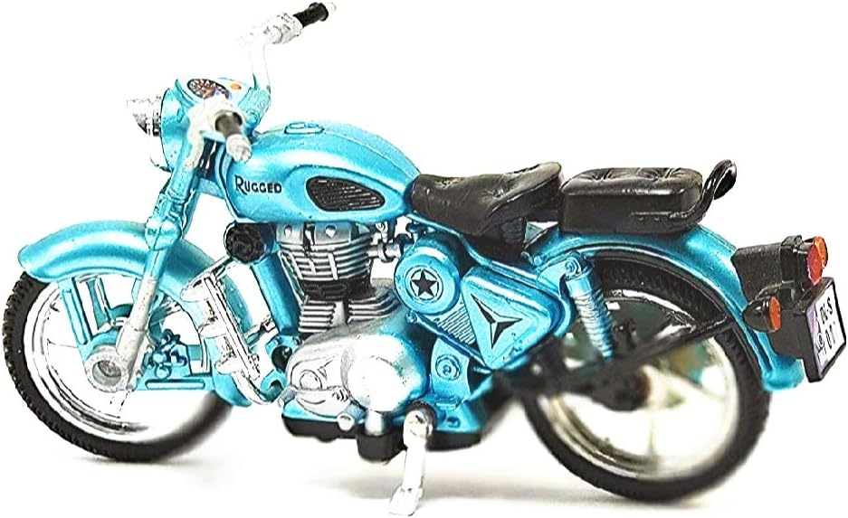 Amisha Gift Gallery Bullet Bike Toy Model for Boy and Girl (Blue)