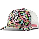 ARIAT Ladies Multi-Color Boot Print Trucker Cap