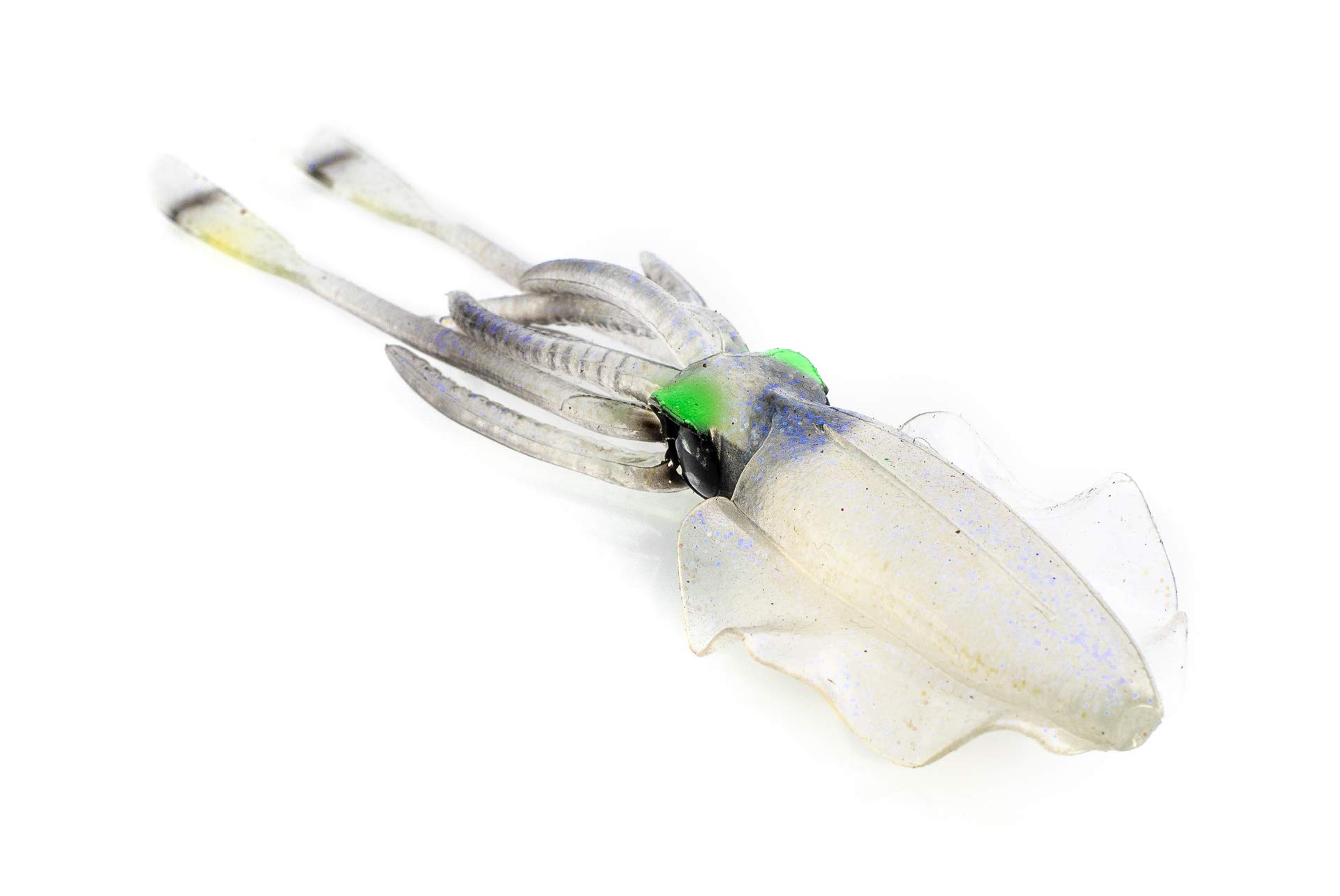Chasebaits 7.8 Inch The Ultimate Squid Fishing Lure, Crystal