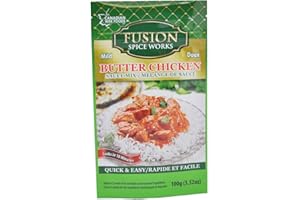 Fusion Spice Works Butter Chicken- Mild 12 Pack