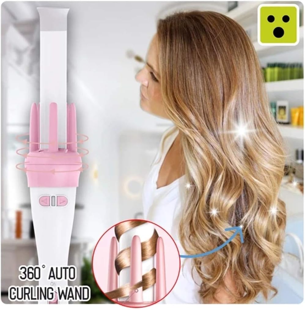 Amazon Com Lauvery 360 Automatic Curling Iron Hair Curling
