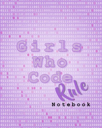 Girls Who Code Rule Notebook: Lavender (8x10) 100 Pages by Penelope Pewter, Notebooks and Journals