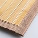 iDesign - 81232M2 Formbu Bamboo Floor Mat Non-Skid, Large Water-Resistant Runner Rug for Bathroom, Kitchen, Entryway, Hallway, Office, Mudroom, Vanity, 24