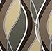 No. 918 Intersect Ogee Print Semi-Sheer Grommet Curtain Panel