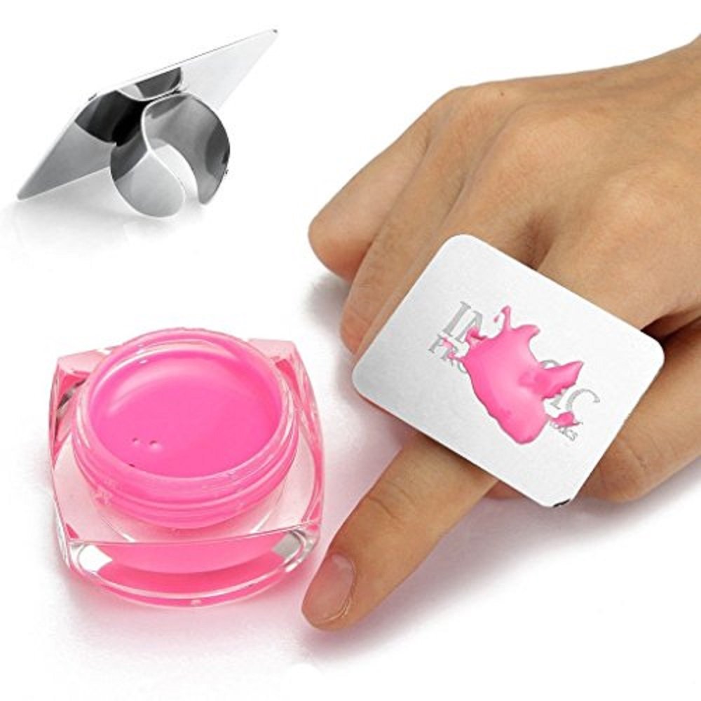 CCBeauty IMAGIC Depotting Palette Kit Nail Art Palette Cosmetic Makeup Mixing Palette Ring Set Stainless Steel for Blending Paint,Foundation Shades,Concealers, Lipsticks,and Eyeshadows