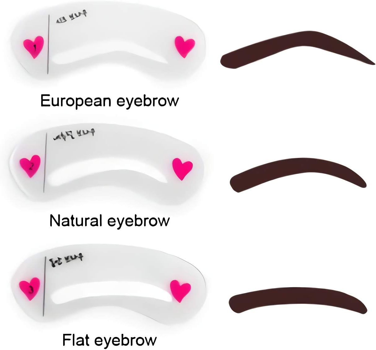 Eyebrow Shaper, Include Eyebrow Comb,Eyebrow Razor, Eyebrow Scissors,Eyebrow Tweezers,Eyebrow Pencil, Eyebrow Stencil Shaper: Home Improvement