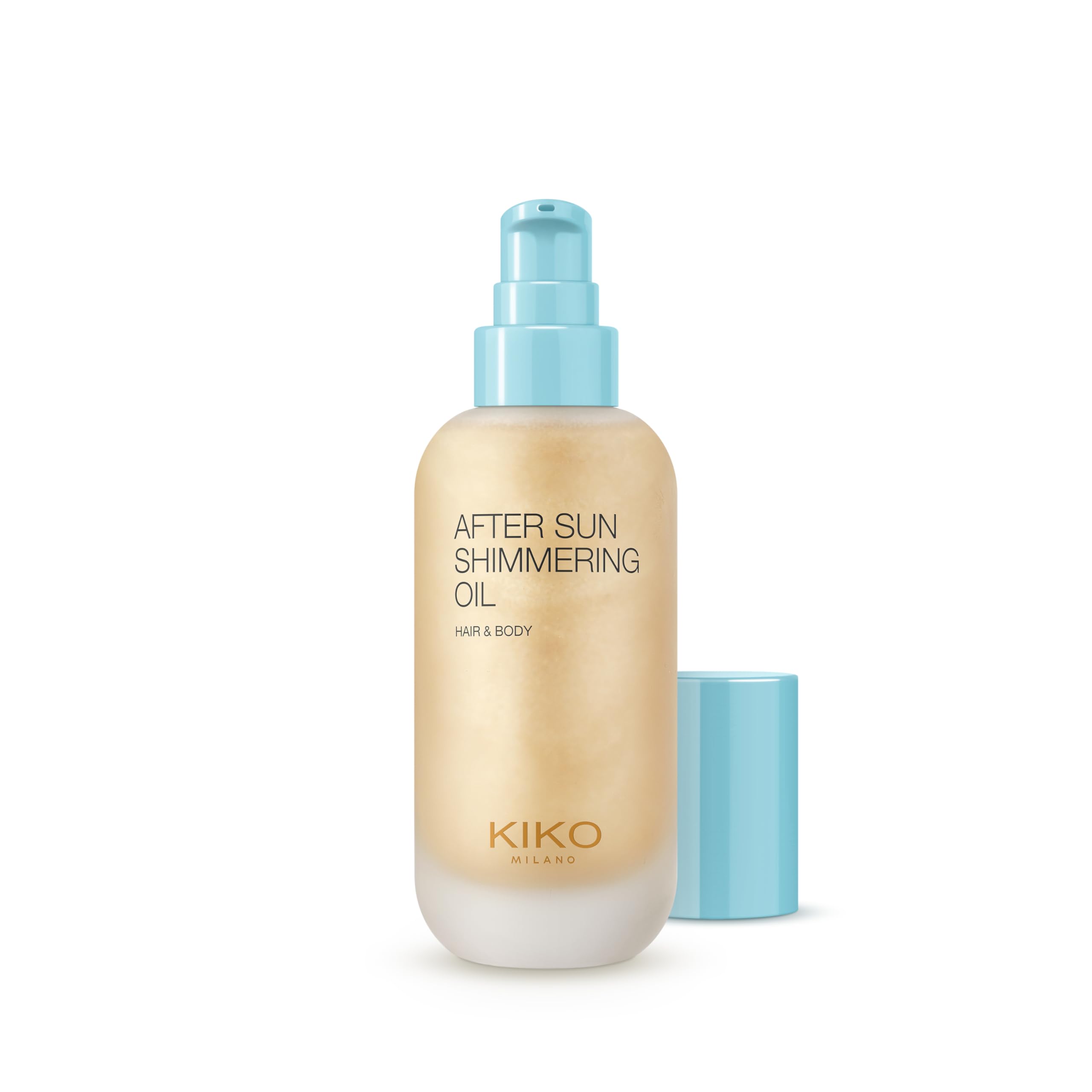 KIKO Milano After Sun Shimmering Oil, Moisturising And Illuminating Body And Hair Oil