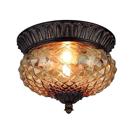 Myljp Ceiling Lights Loft Vintage Industrial Pineapple Lamp Retro