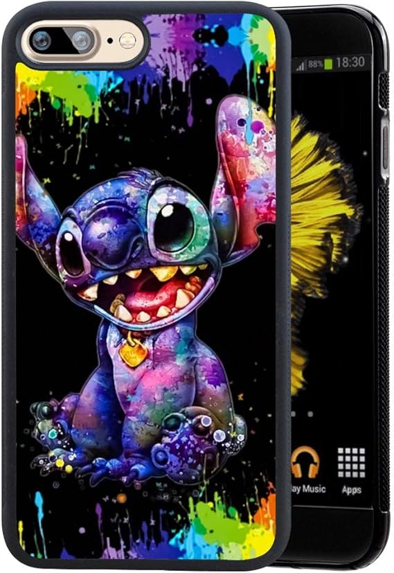 Amazon.com: DISNEY COLLECTION Style Stitch Wallpapers Phone Cover ...
