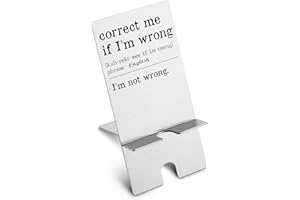 akeke Funny Cell Phone Holder, Humorous Phone Stands, Office Phone Stand, Home Office Phone Stand, Office Humor Gifts, Funny Office Gifts for Women Men Coworkers Boss Cell Phone Stands GPP18