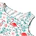 Green Dress for Girls 10-12 Big Youth Teen School Juniors Dress-up Clothes Green Red Flamingo Floral Printed Angel Tshirt Dresses Princess Pageant Frock Dance Party Hawaiian Beach Holiday Casual Wear