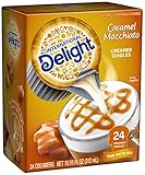 International Delight, Caramel Macchiato, Single-Serve Coffee Creamers, 24 Count (Pack of 6), Shelf Stable Non-Dairy Flavored Coffee Creamer, Great for Home Use, Offices, Parties or Group Events