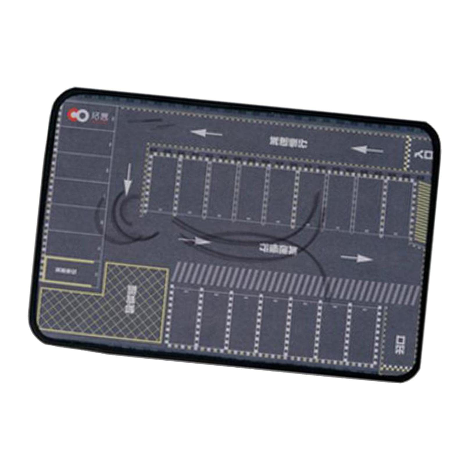 1:64 Modellauto Parkhaus Mit LED-Beleuchtung - Zweistöckige Ausstellungsvitrine