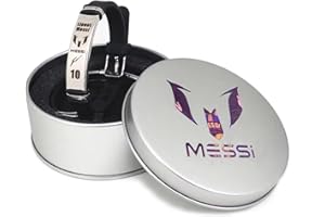 Skaisa Lionel Messi signature wristbands Football bracelet, Waterproof sports rubber bracelets, Rubber wristbands, Messi Memorial Collection Gift Box