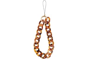 Ellie Rose – Phone Charm Metal Phone Chain Chunky Lanyard Wristlet Bracelet Strap Phone Case Accessories Decoration for Women