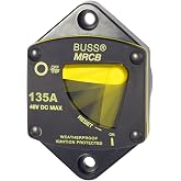 Blue Sea Systems 7047 187-Series Circuit Breaker, Panel Mount, 135A