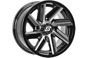 Sedona Chopper Wheel (Rear / 14X7 4/110 5+2) (Machined) Compatible with 16-18 Yamaha YXZ1000R
