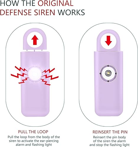 The Original Personal Safety Alarm for Womenn by Women– Loud Siren