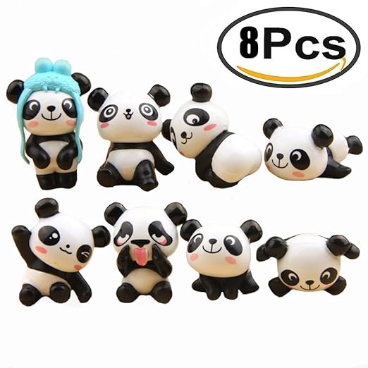 jbneg 8 unidades imanes para la nevera Panda lado oficina imanes ...