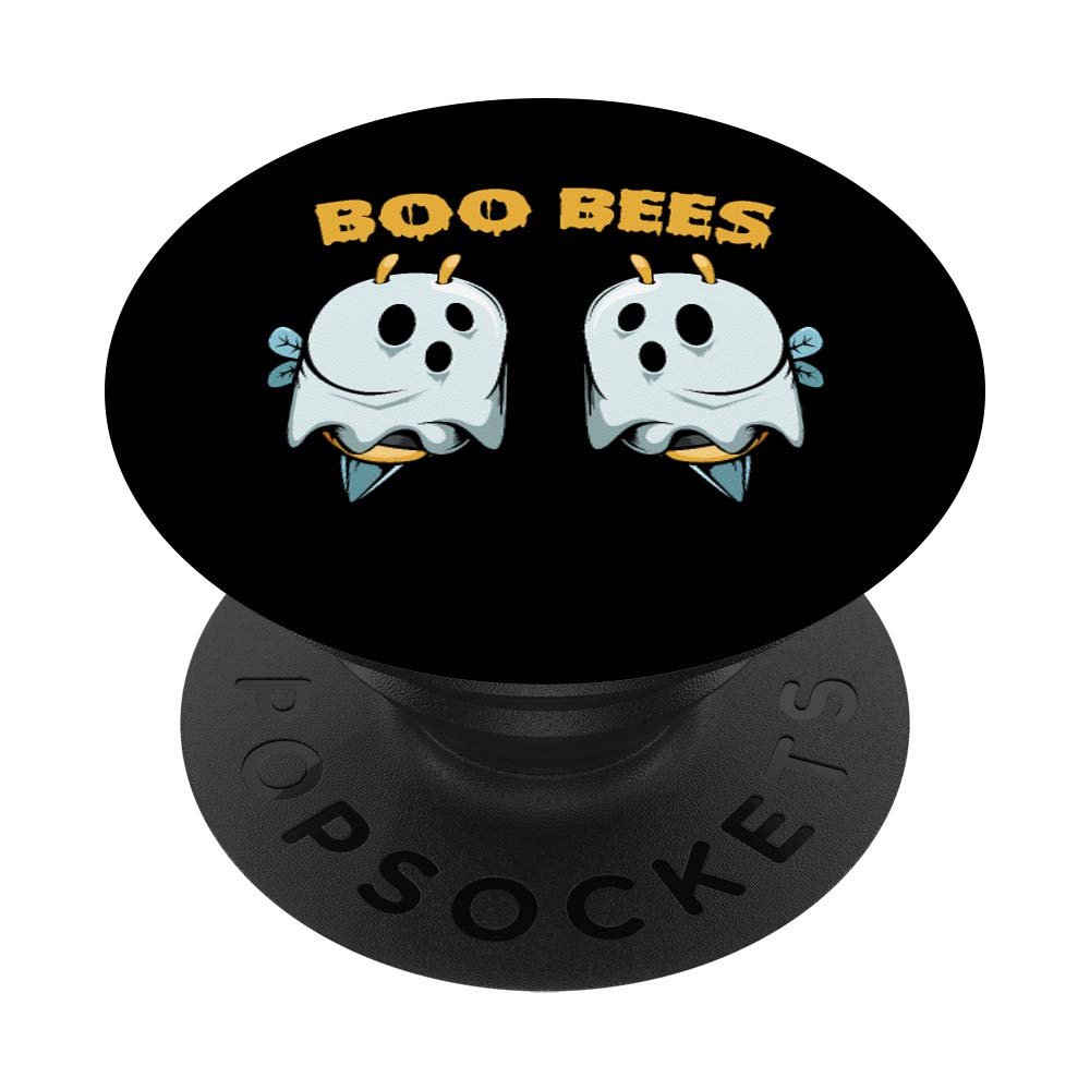 Boo Bees Funny October Halloween Beekeeper Honey Beekeeping PopSockets Grip and Stand for Phones and Tablets