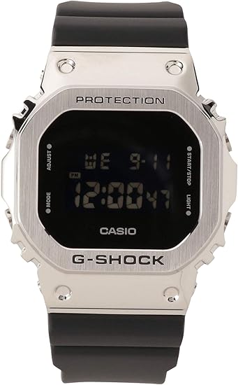 g shock 5600 silver