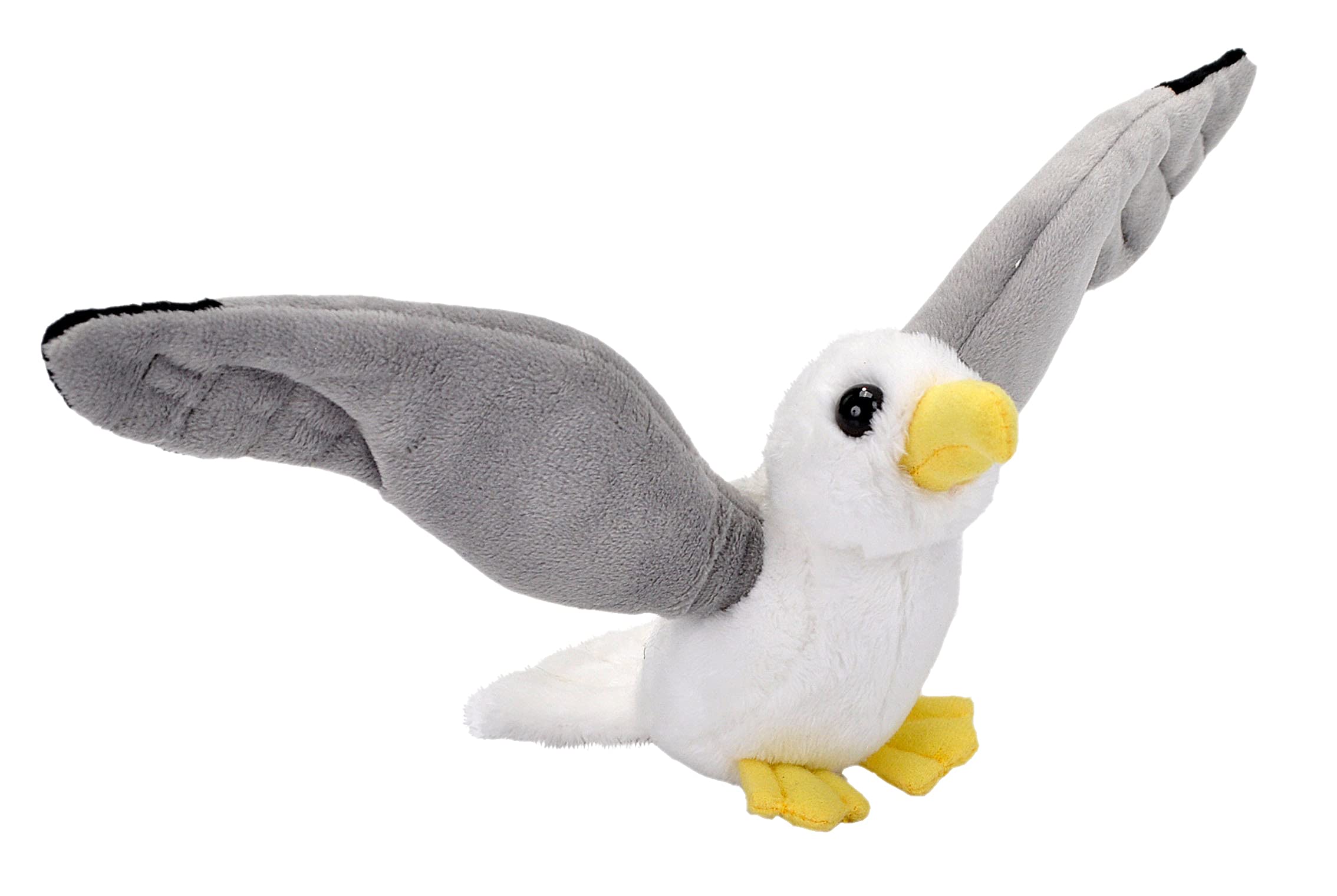 Wild Republic, Pocketkins, Sea Gull, Stuffed Animal, 5 Inches, Gift for Kids, Plush Toy, Fill is Spun Recycled Water Bottles