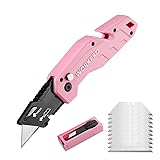 WORKPRO Folding Utility Knife, Quick Change Box