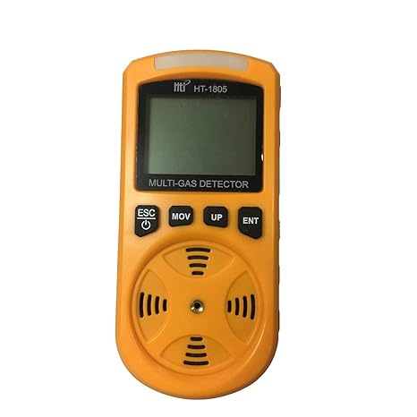Lorenlli Adapte TY-164 en 1 O2 H2S CO LEL Detector de Gas ...