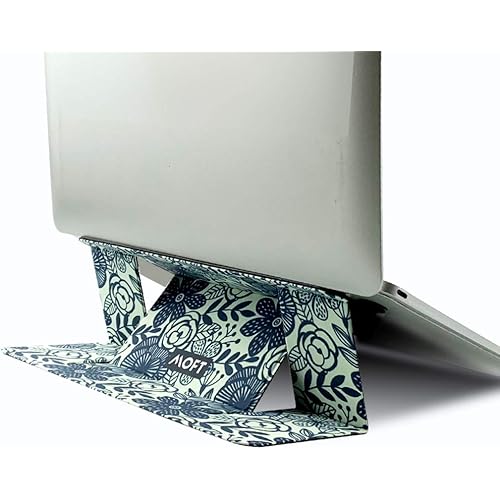 MOFT Invisible Slim Laptop Stand, Adhesive and Reusable, Adjustable Perfect Viewing Angles, Compatible with Laptops Up to 15.6"