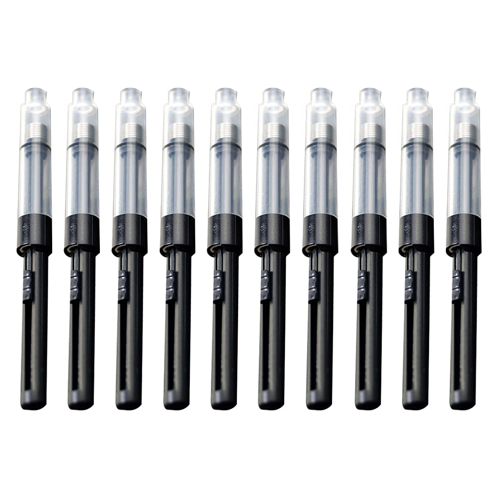 VILLCASE 20pcs Ink Absorber Pen Ink Filler Spring Tool Fountain Pen Refills for pens Fountain Stuffing School Supplies Push-Pull Plastic Pen and