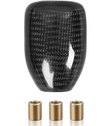 Amazon.com: 10x1.25mm Thread 6 speed JDM Drift White Shift Knob