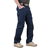 Hiwise Men's Ripstop Tactical Pants Water Resistant
