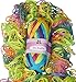 Clearance Pack of 3 Balls Dee Ruffle Scarf Yarn Mix Colors Lot (mix9)