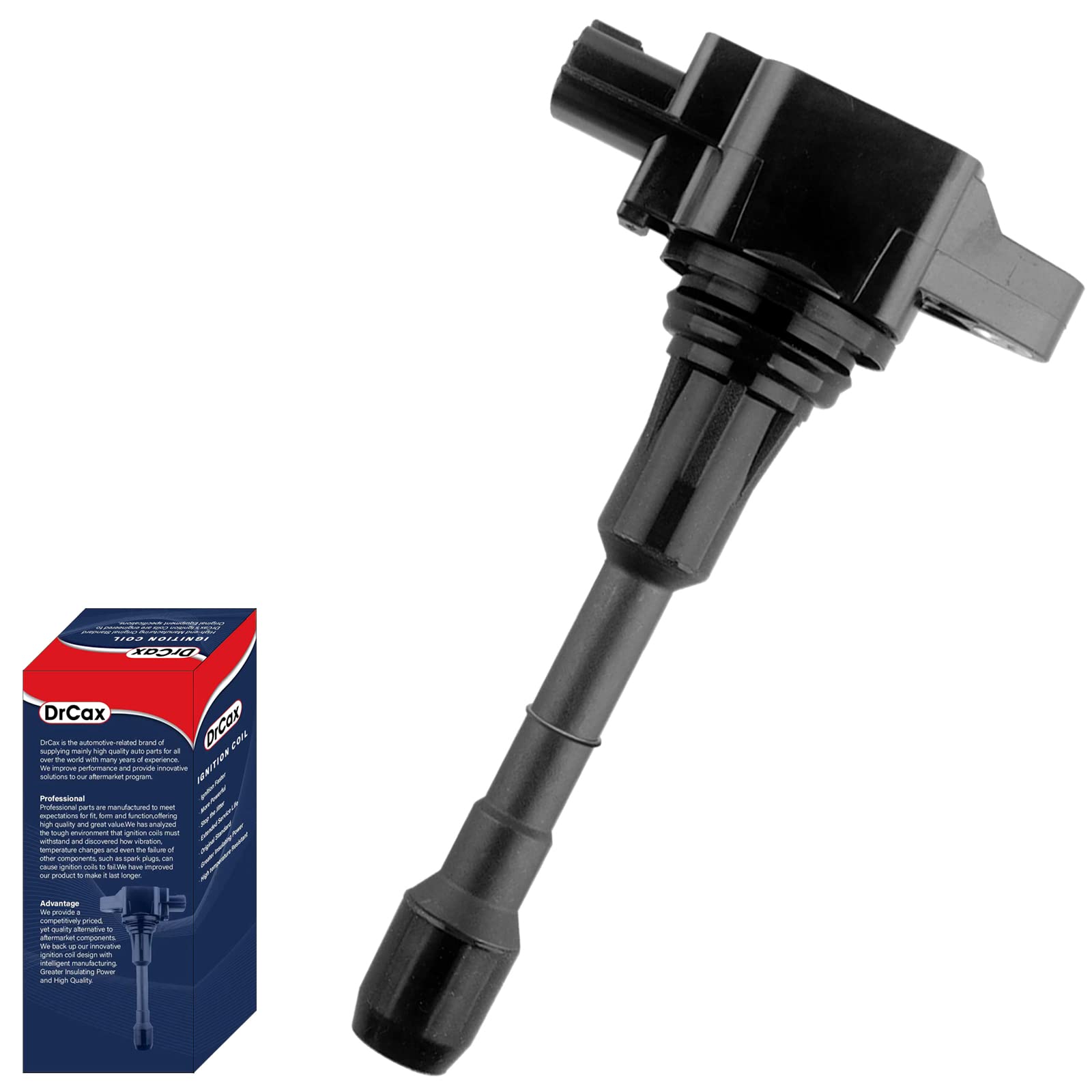 Photo 1 of DrCax OEM Ignition Coil UF550 Compatible with 2007-2017 Nissan Infiniti Maxima Quest Pathfinder Murano Altima Q50 QX60 FX35 V6 3.5L Engines - 1 Pack