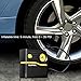 ELEPAWL Automotive Tire Inflator Compressors Portable Air Compressor Pump w/Indicating Tire Pressure Gauge, Truck, Bicycle, RV and Other Inflatables