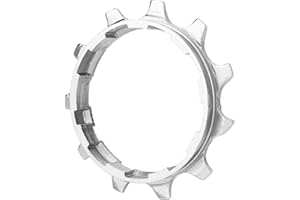 Bike Cassette, High Strength Steel Cassette Cog Mountain Bike Parts for Fixed Gear Systems, 10 Speed 11 Tooth Freewheel Repla