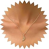 Andelaisi Boho Wing Choker Necklace Vintage Angle Wing Pendant Necklace Gold Feather Wing Necklace Adjustable Wing Statement Necklace Jewelry for Women